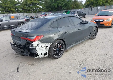 2024 BMW I4 Edrive35 z USA, uszkodzony, nr VIN WBY43AW05RFR83451